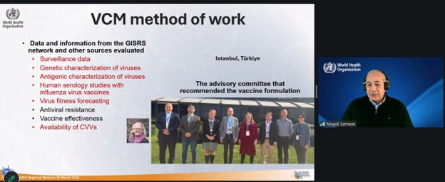 webinarpic5 Vaccine Composition Meetings and Strengthening Influenza Surveillance