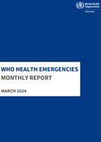 Cover of WHE monthly report