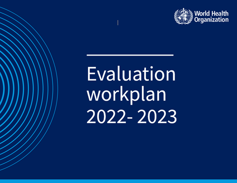 Evaluation workplan 2022 - 2023