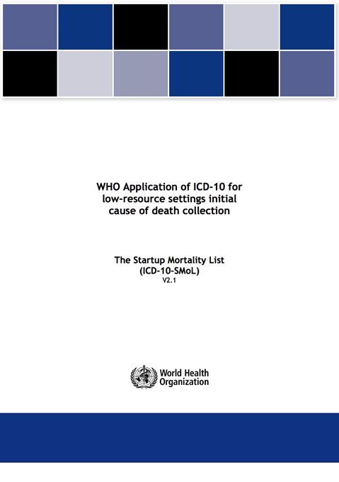 WHO Application of ICD-10 for low-resource settings initial cause of death collection
