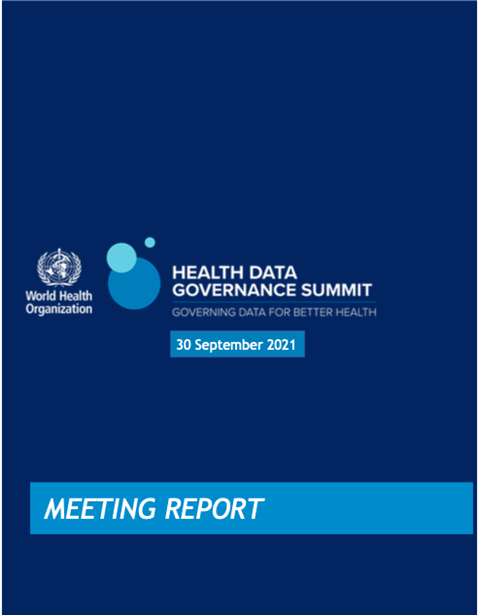 Health Data Governance Summit September
