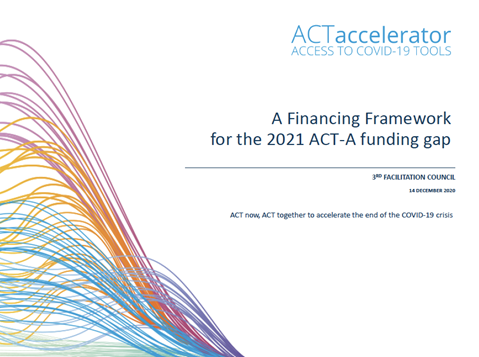 A financing framework for the 2021 ACT-A funding gap