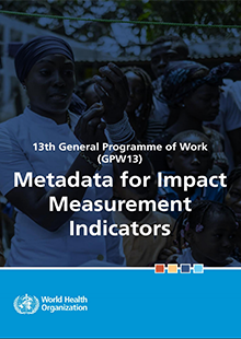 Metadata for impact measurement indicators