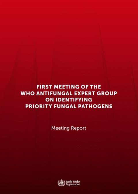 First meeting of the WHO antifungal expert group on identifying priority fungal pathogens