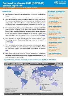 Coronavirus disease 2019 (COVID-19) Situation Report – 86