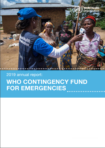 Contingency fund for emergencies: Annual report 2019