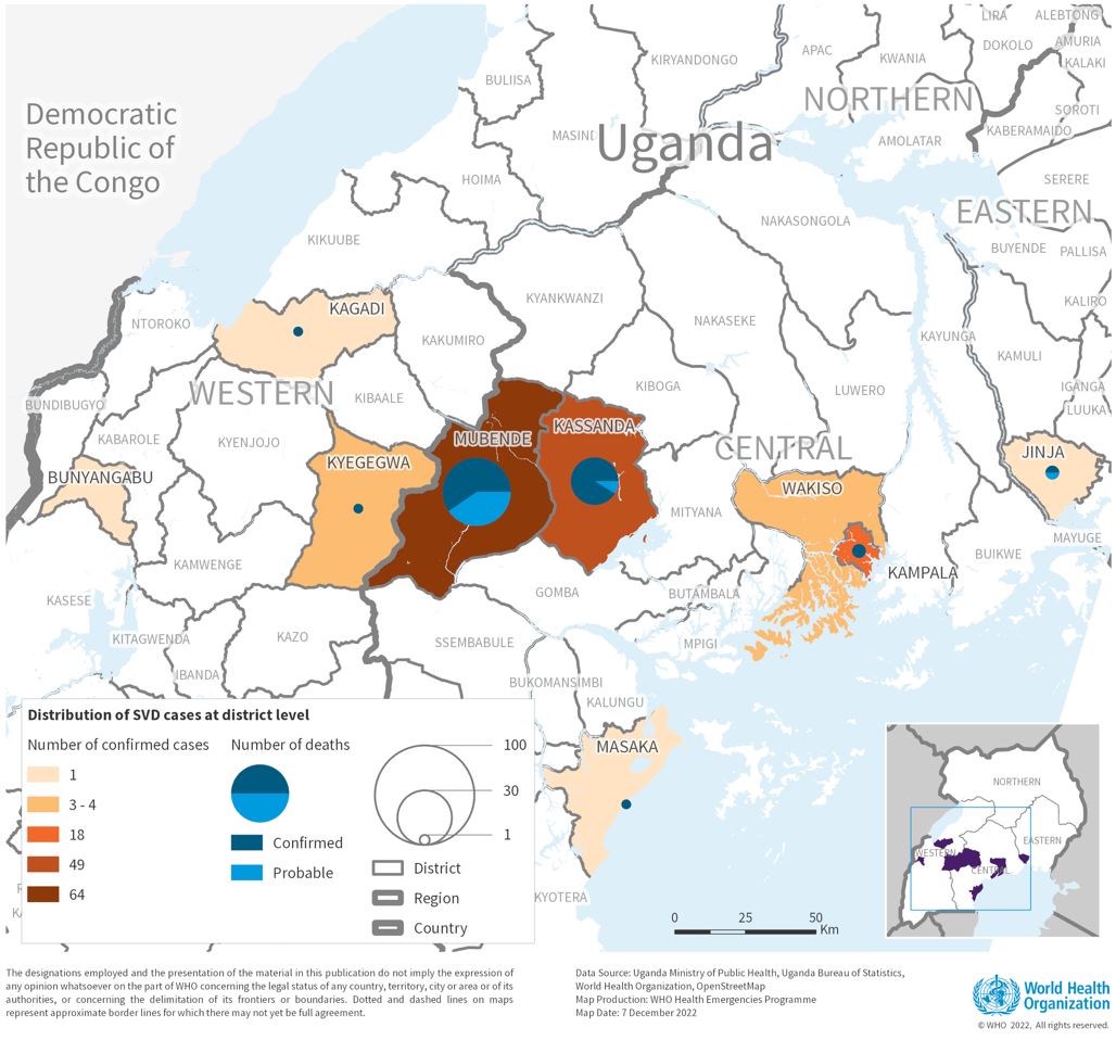 Ebola disease caused by Sudan ebolavirus – Uganda