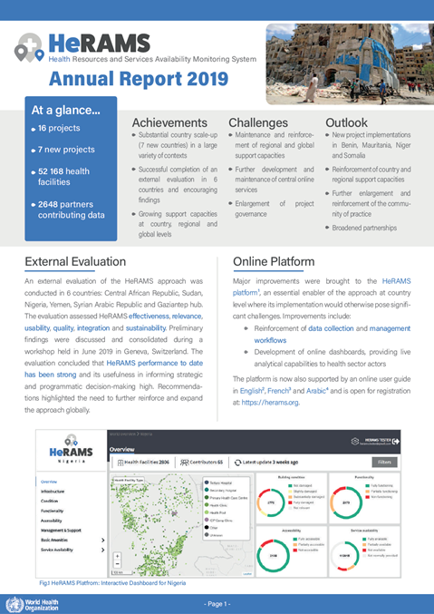 HeRAMS Annual Report 2019