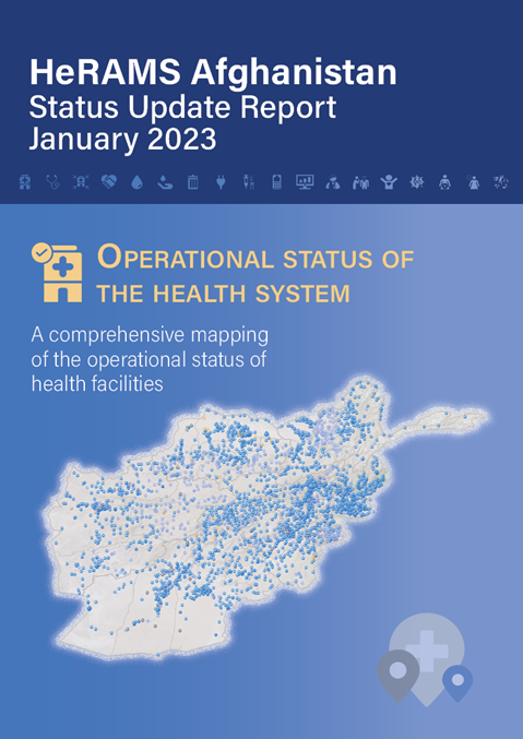 HeRAMS Afghanistan Status Update Report January 2023: Operational status of the health system: Operational status of the health system
