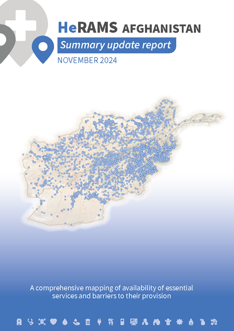 HeRAMS Afghanistan status update summary report November 2024