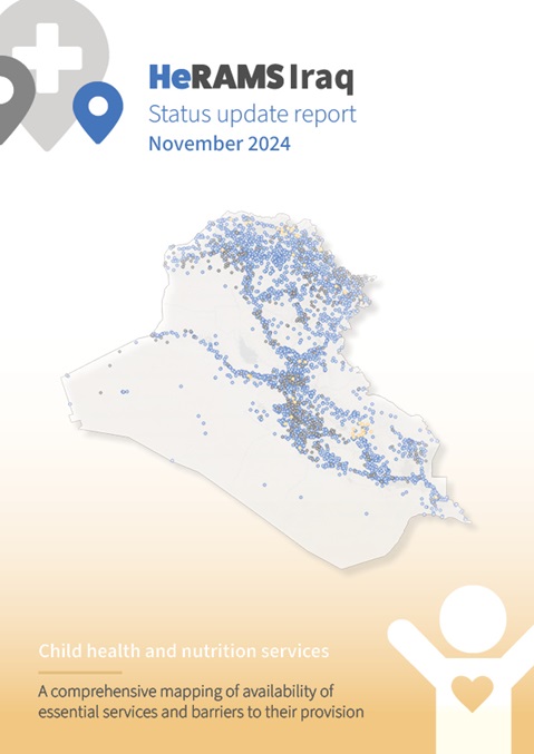 HeRAMS Iraq status update report November 2024: Child health and nutrition services