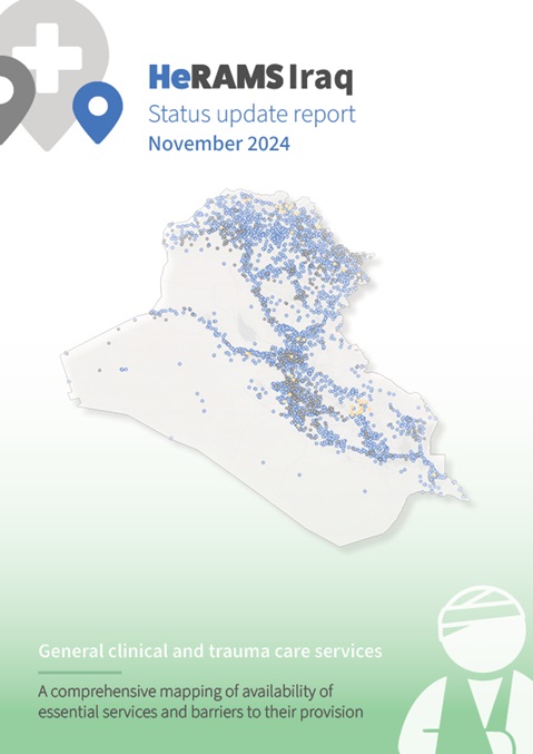 HeRAMS Iraq status update report November 2024: General clinical and trauma care services