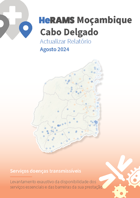 HeRAMS Mozambique - Cabo Delgado status update report August 2024: Communicable diseases services