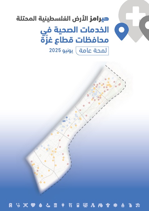HeRAMS occupied Palestinian territory: Health services across the governorates of Gaza June 2025 (Arabic version)