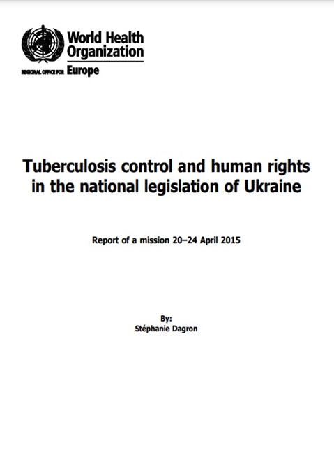 Tuberculosis control and human rights in the national legislation of Ukraine