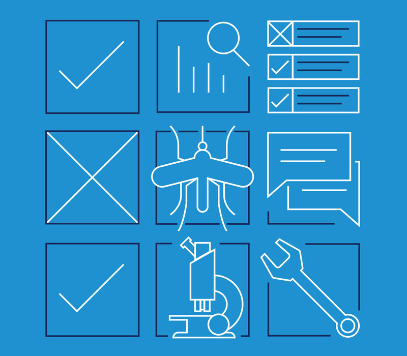 Illustration for the malaria assessment toolkit