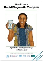 How to use a rapid diagnostic test (Generic Pf): A guide for training at a village and clinic level