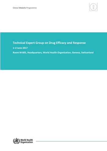 Minutes of the Technical Expert Group (TEG) on Drug Efficacy and Response