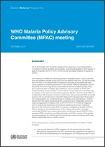 Malaria Policy Advisory Committee meeting report (March 2016)