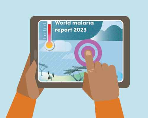 Illustration for the Malaria tool kit app 2023