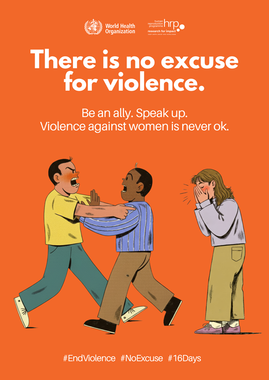 There is no excuse for violence. Be an ally. Speak up.  Violence against women is never ok.