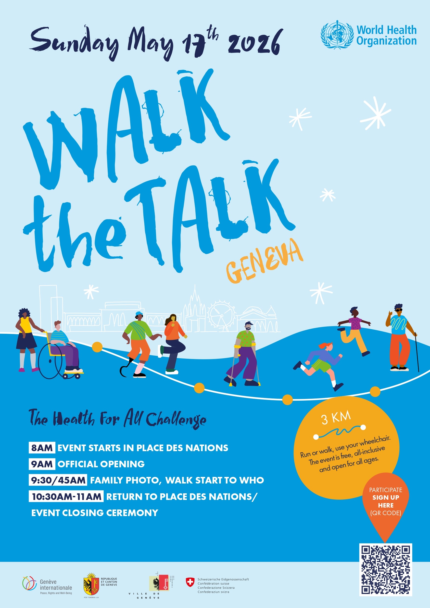 WTT 2026 poster EN Poster for Walk the Talk 2026.