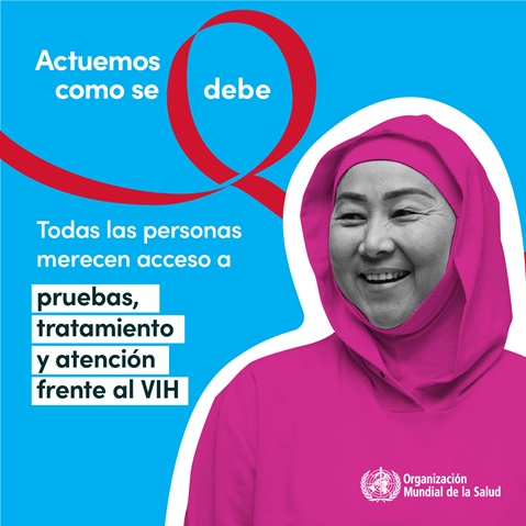 HIV prevention Brazil A woman is holding a HIV and STI prevention kit