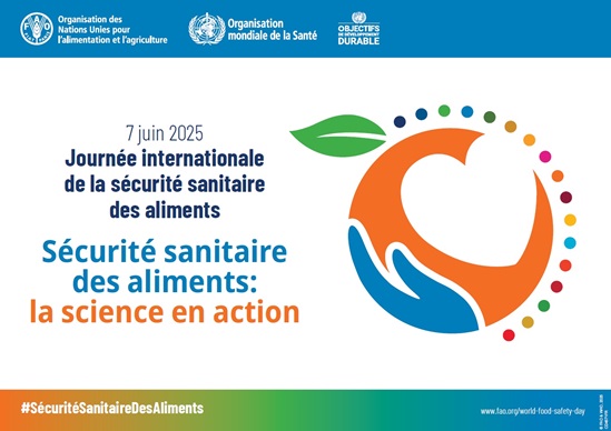 Affiche de la Journée mondiale de la sécurité alimentaire 2025 - horizontale