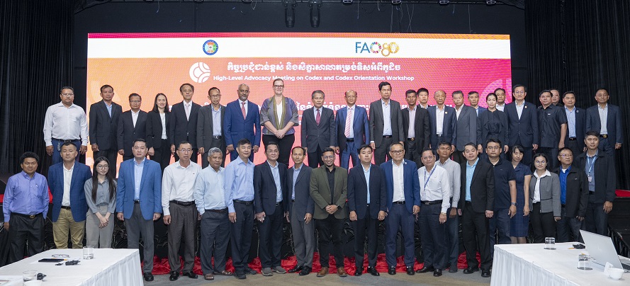 Codex - a High-Level Advocacy Meeting and a Codex Orientation Workshop group photo