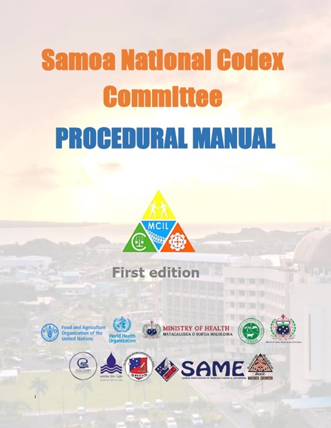 Samoa National Codex Committee Procedural Manual