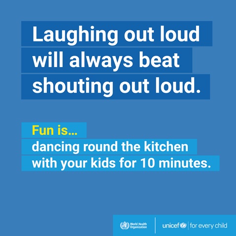 Parenting 5 Fun Fun is dancing round the kitchen with your kids for 10 minutes