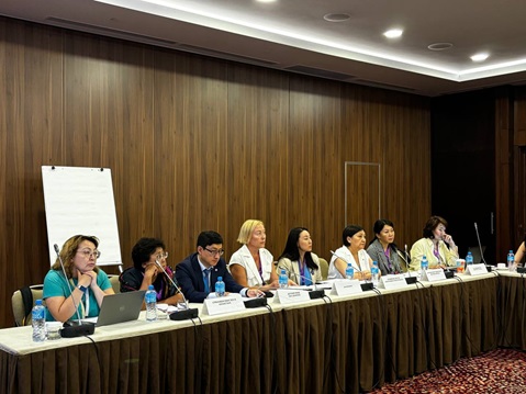 People sitting in a meeting room