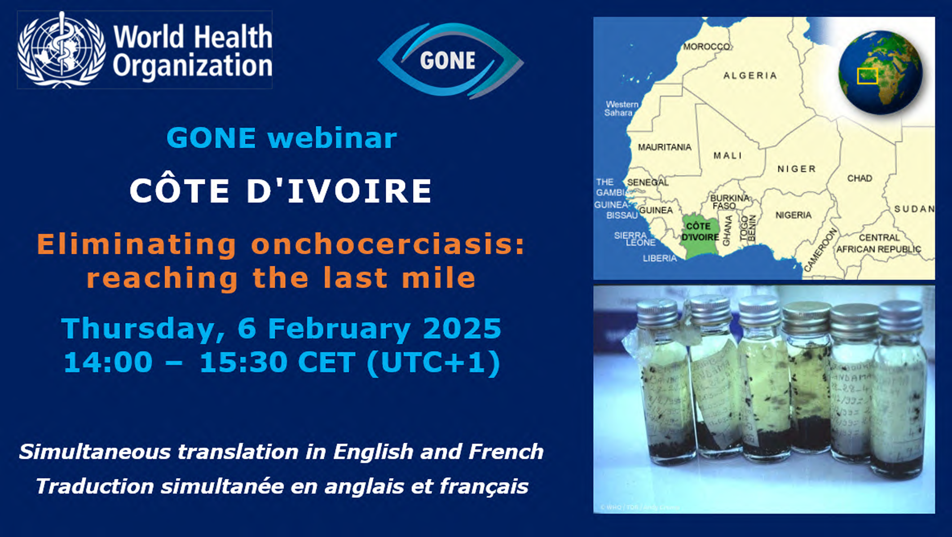 Eliminating onchocerciasis reaching the last mile in Côte d'Ivoire