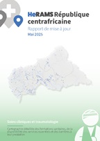HeRAMS Central African Republic status update report May 2025: General clinical and trauma care services
