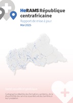 HeRAMS Central African Republic status update report May 2025: Sexual and reproductive health services