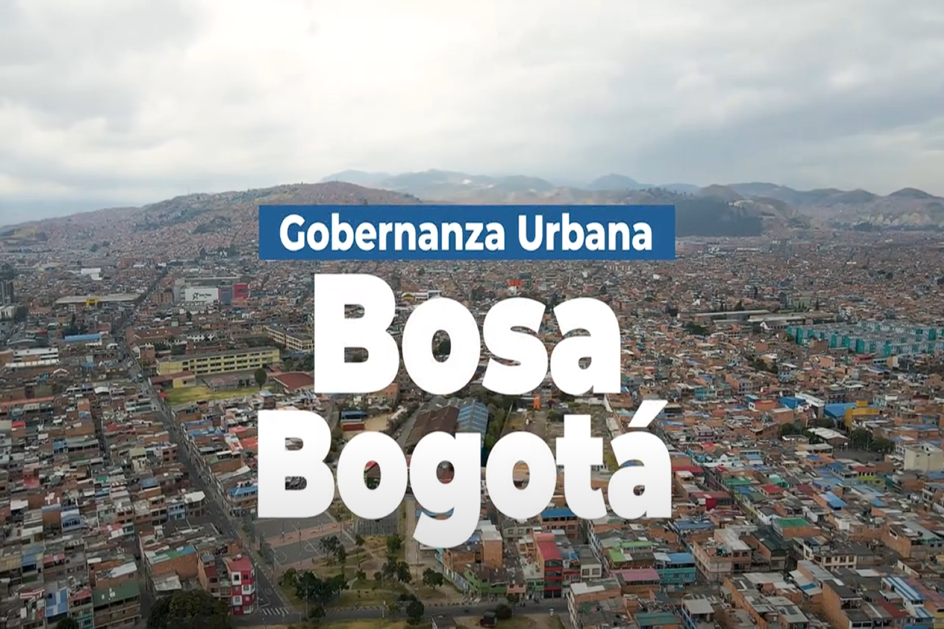 WHO Initiative on urban governance for health and well-being in Bosa, Bogota WHO Initiative on urban governance for health and well-being in Bosa, Bogota