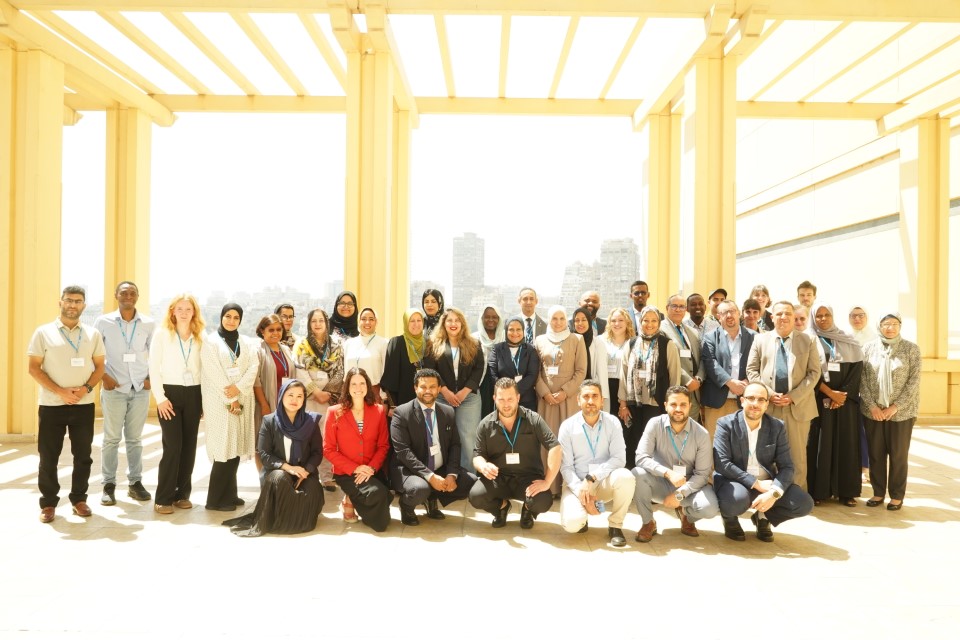 group photo of trainees