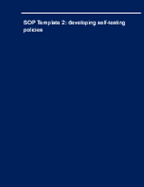 Self-testing toolkit: planning and preparation - Template 2: Developing self-testing policies