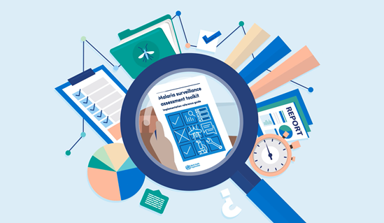 Illustration for the malaria surveillance toolkit