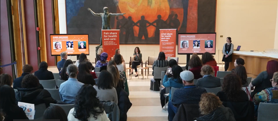 Fair share for health and care report launch at CSW68 short version