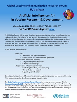 Poster of event information