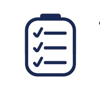 An icon depicting discharge and followup during kmc practise
