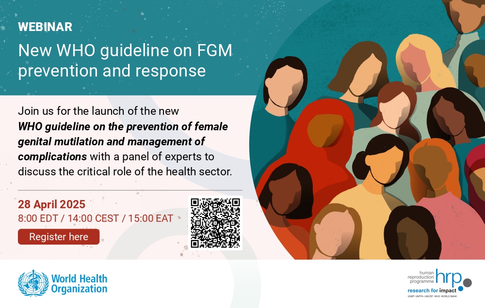 New WHO guideline on FGM prevention and response