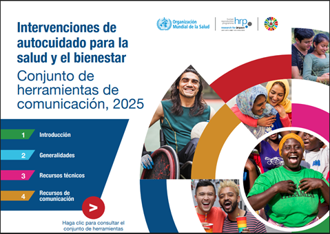 Intervenciones de autocuidado para la salud y el bienestar: Conjunto deherramientas de comunicación, 2025