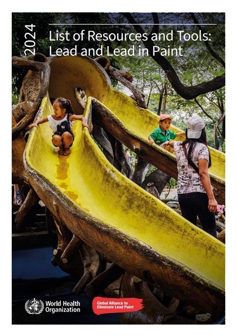 2024 List of resources and tools: Lead and lead in paint