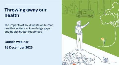 Throwing away our health - Presentation for the launch webinar for the WHO report on solid waste and health