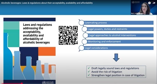 Powerpoint image of the webinar