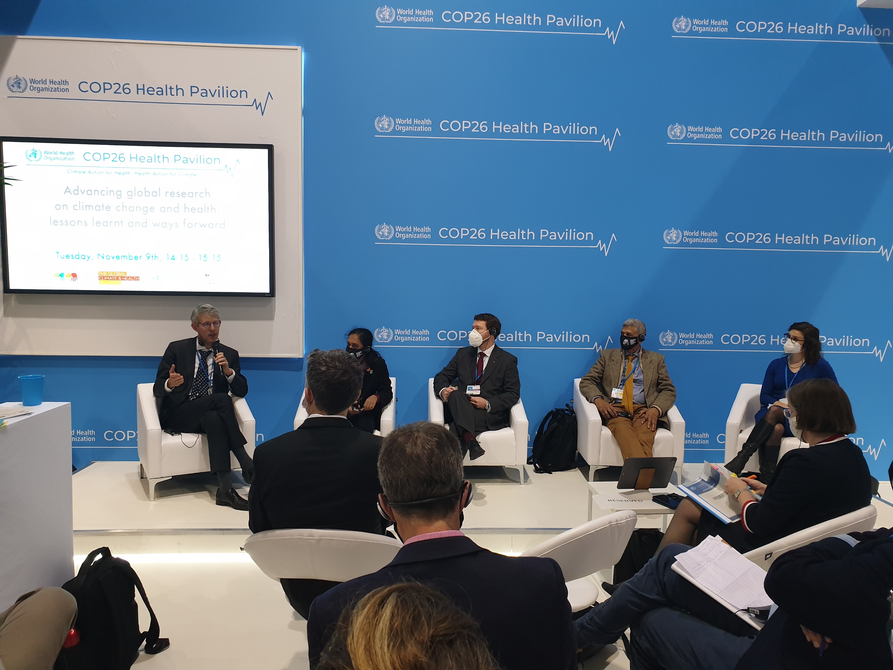 COP26 Health pavilion