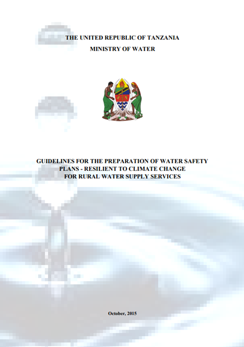 Guidelines for the Implementation of Water Safety Plans Resilient to Climate Change: Rural Water Supply Services