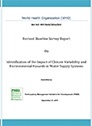 Identification of the Impact of Climate Variability and Environmental Hazards in Water Supply Systems: Baseline survey report (Urban 2)